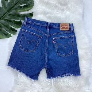 Levi's 501 Cutoff Jean Midi Shorts 4.5” Size 29